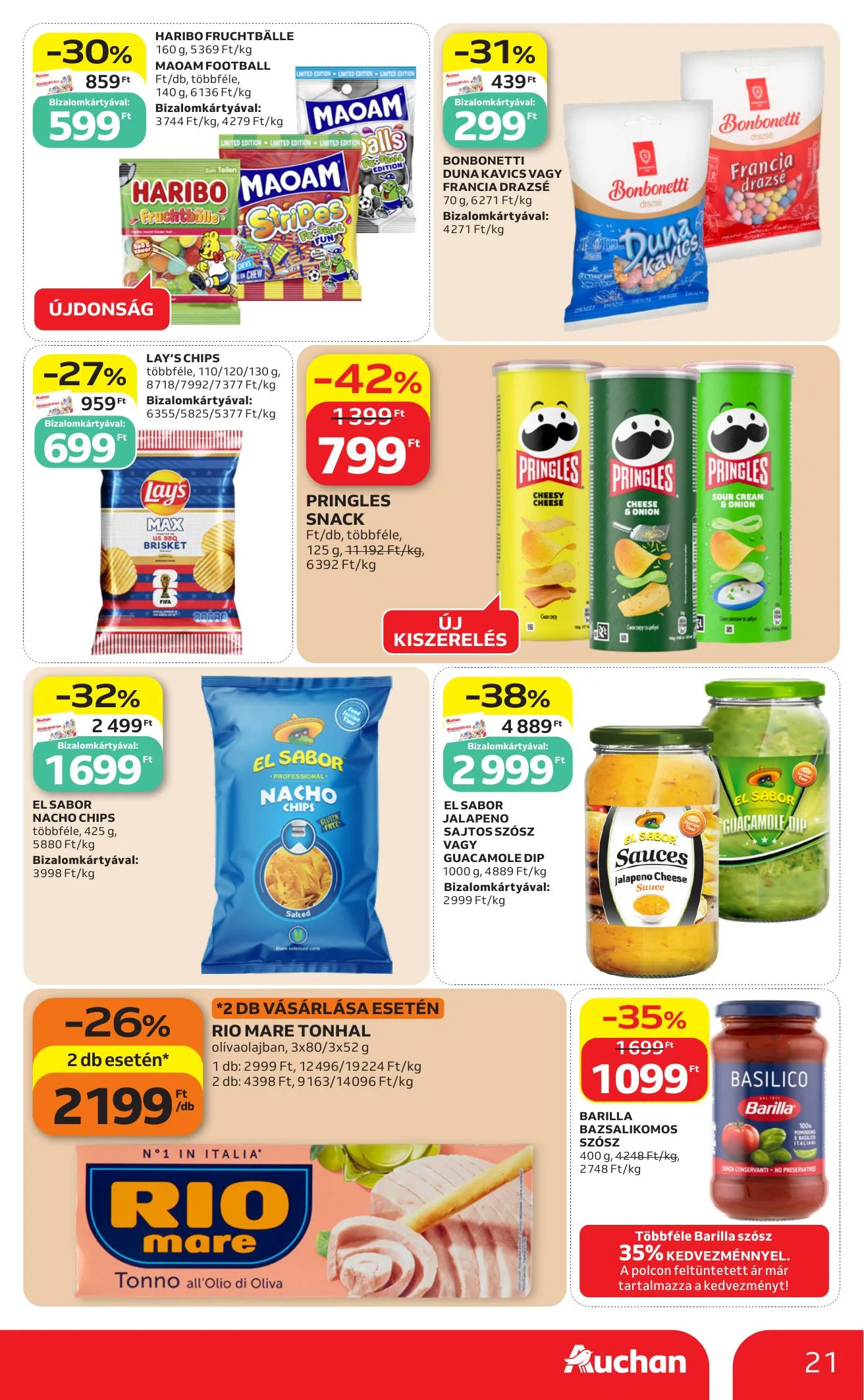 Auchan akciós újság Hipermarket 06.18–06.24 – 21. oldal