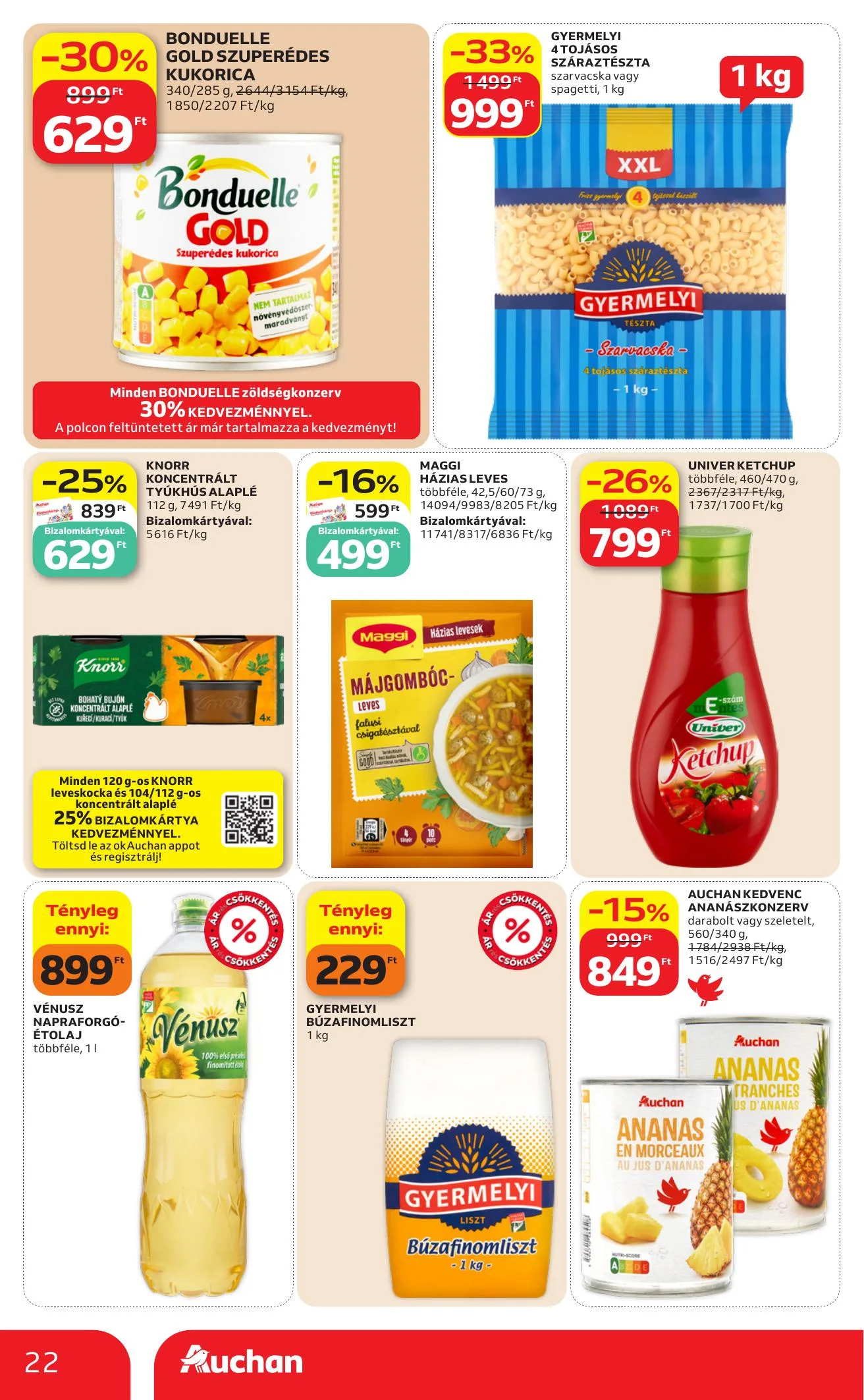 Auchan akciós újság Hipermarket 06.18–06.24 – 22. oldal