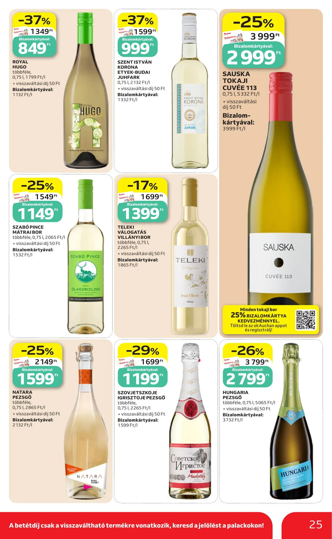 Auchan akciós újság Hipermarket 06.18–06.24 – 25. oldal