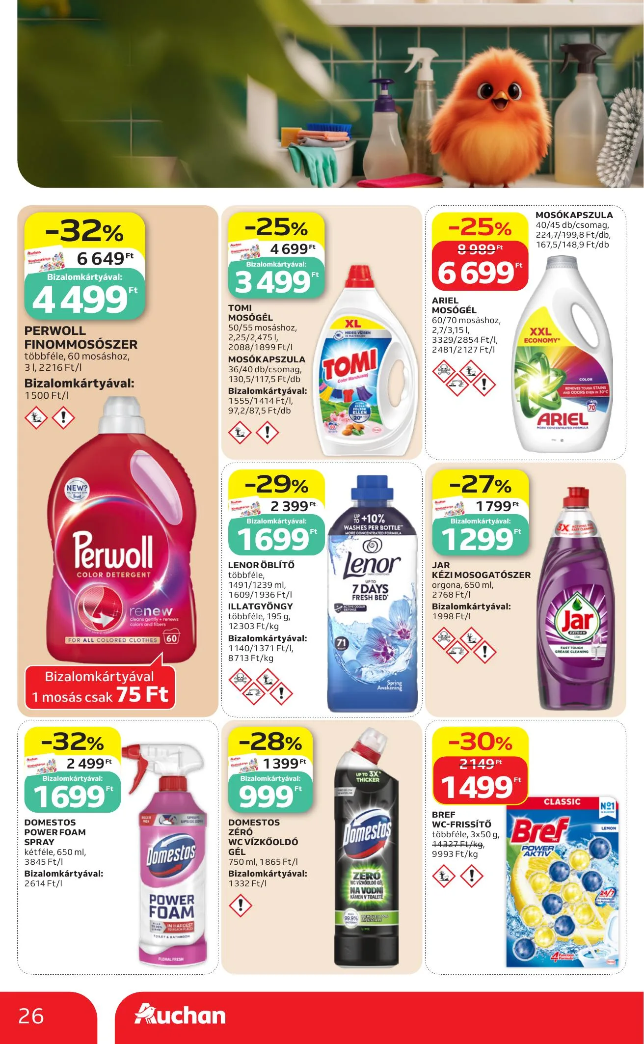 Auchan akciós újság Hipermarket 06.18–06.24 – 26. oldal