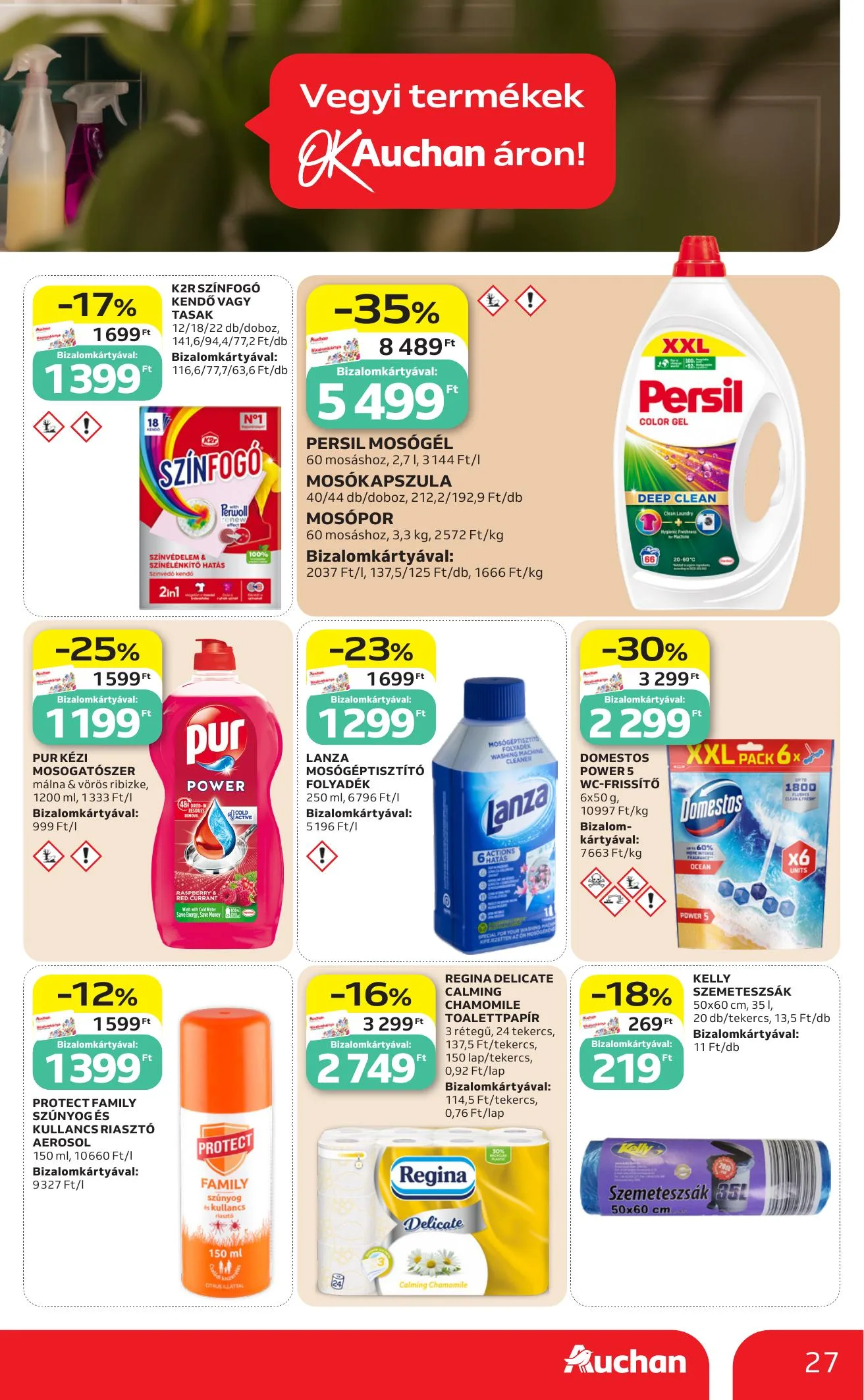Auchan akciós újság Hipermarket 06.18–06.24 – 27. oldal