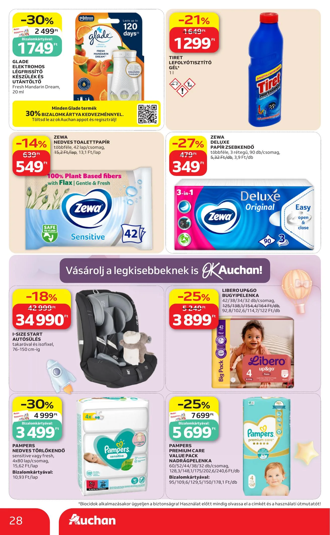 Auchan akciós újság Hipermarket 06.18–06.24 – 28. oldal