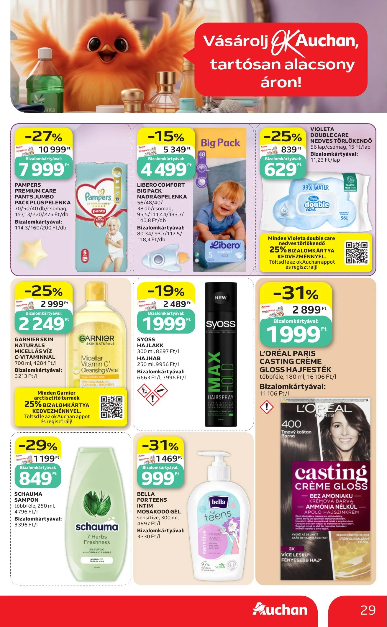 Auchan akciós újság Hipermarket 06.18–06.24 – 29. oldal