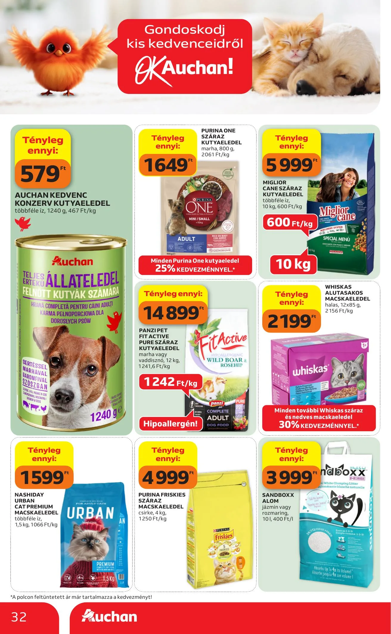 Auchan akciós újság Hipermarket 06.18–06.24 – 32. oldal