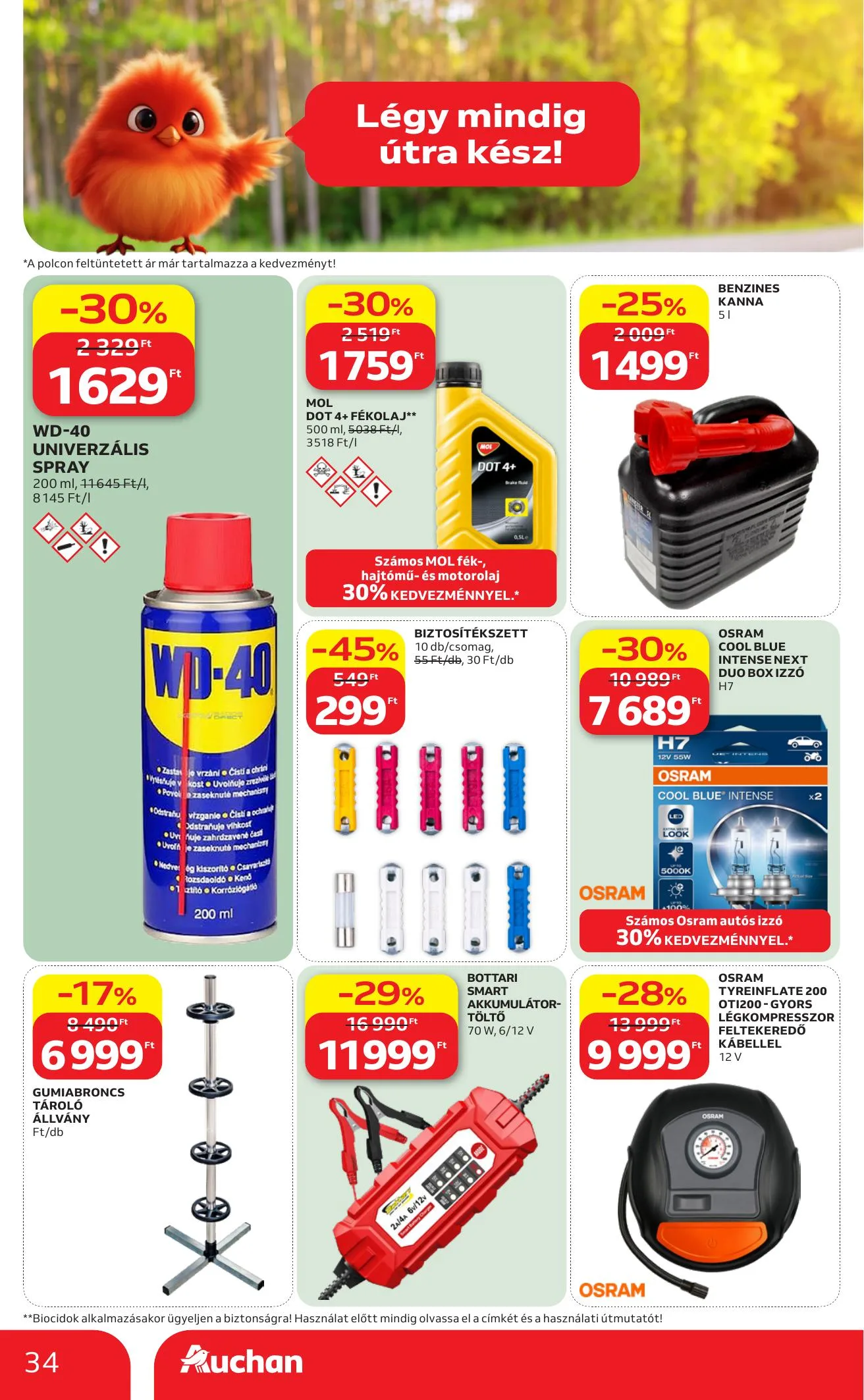 Auchan akciós újság Hipermarket 06.18–06.24 – 34. oldal