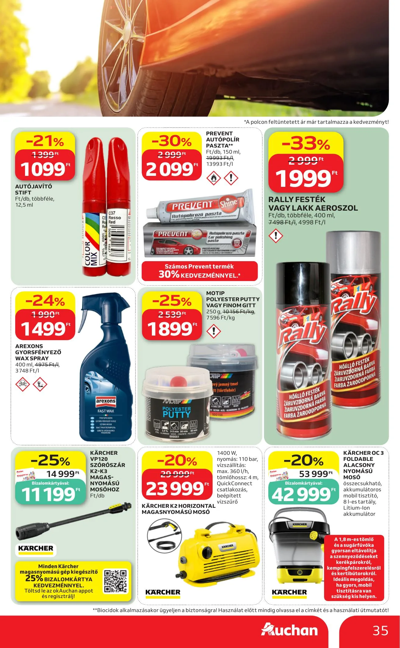 Auchan akciós újság Hipermarket 06.18–06.24 – 35. oldal