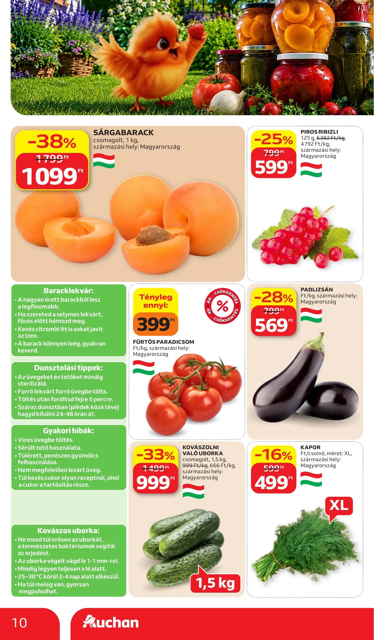 Auchan akciós újság Hipermarket 07.02–07.08 – 10. oldal