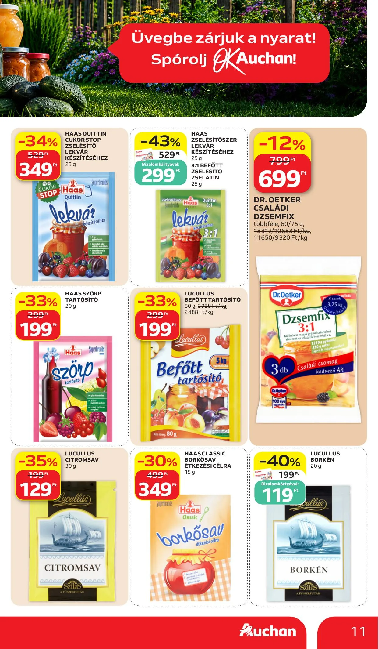 Auchan akciós újság Hipermarket 07.02–07.08 – 11. oldal