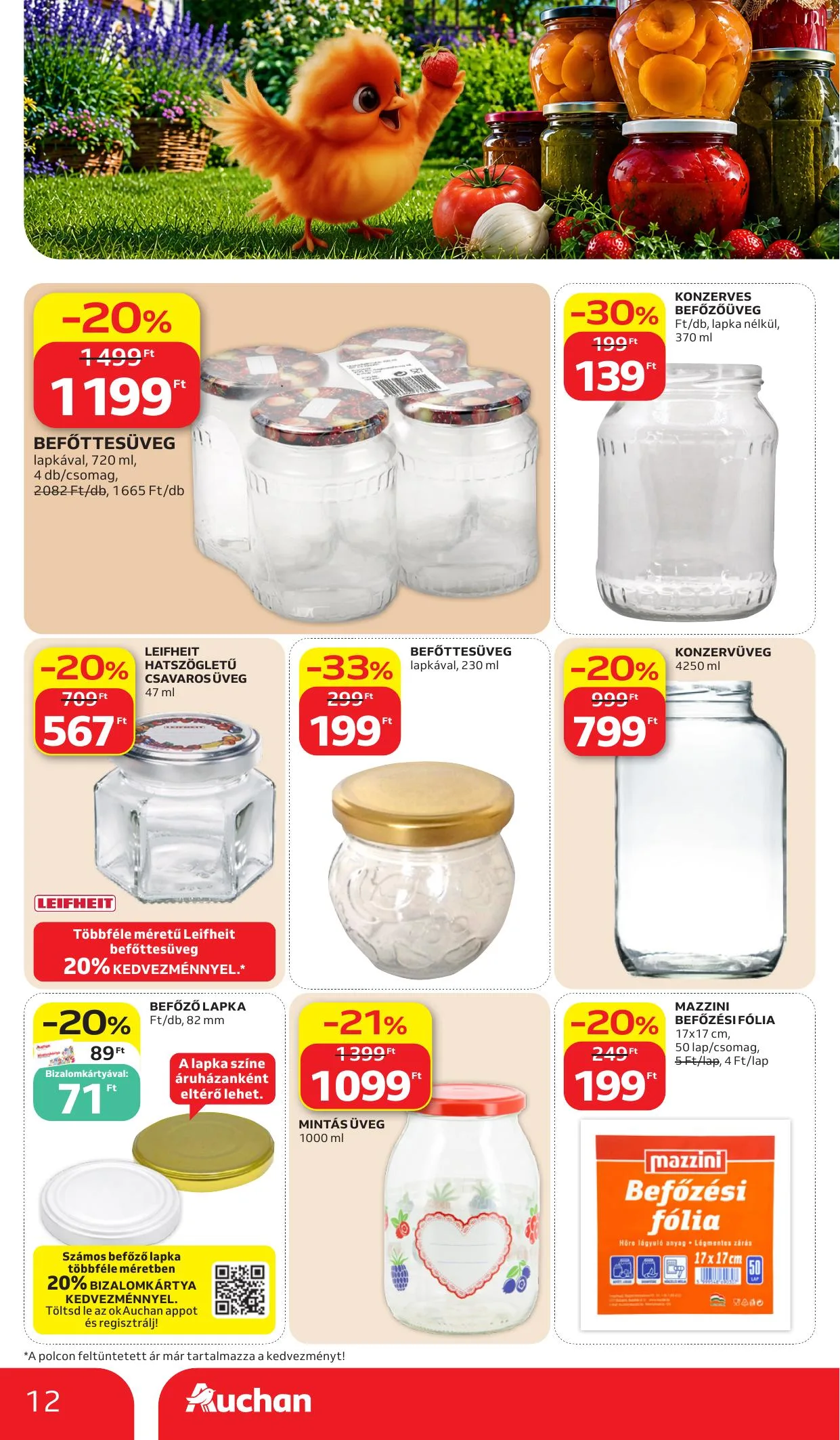 Auchan akciós újság Hipermarket 07.02–07.08 – 12. oldal