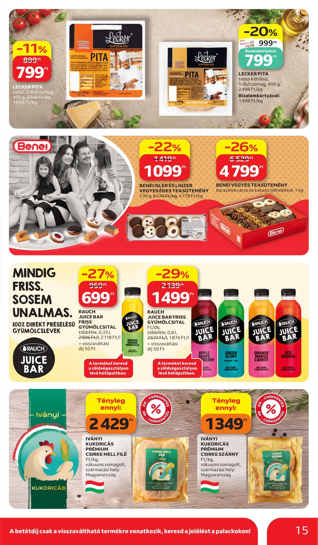 Auchan akciós újság Hipermarket 07.02–07.08 – 15. oldal