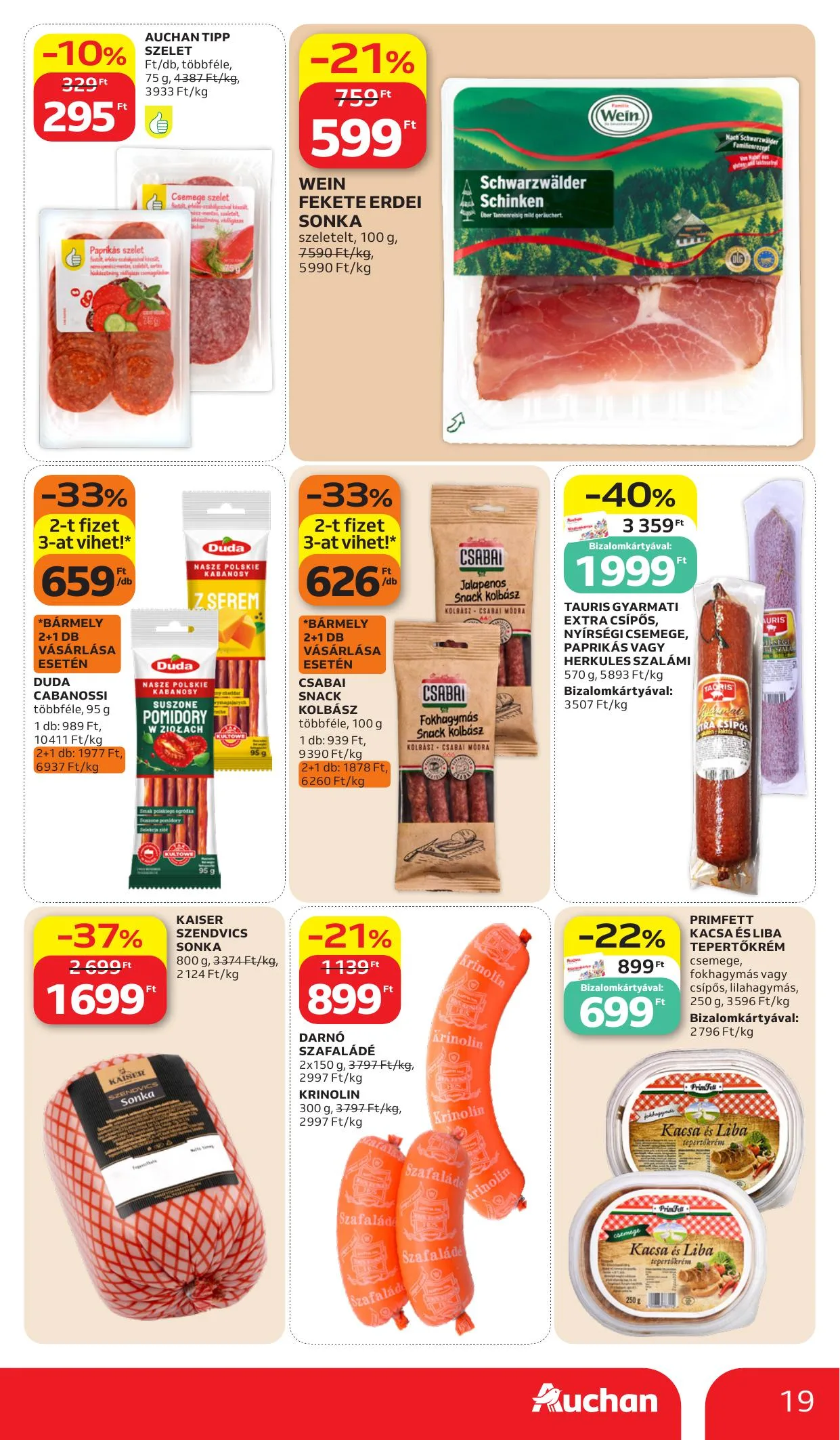 Auchan akciós újság Hipermarket 07.02–07.08 – 19. oldal