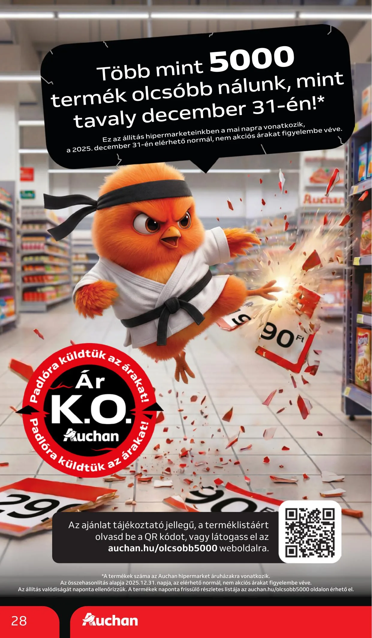 Auchan akciós újság Hipermarket 07.02–07.08 – 28. oldal
