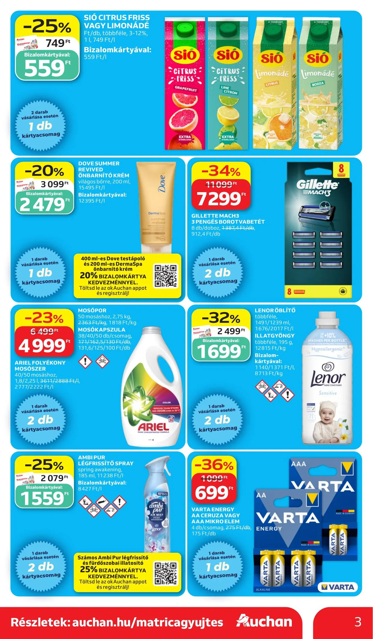 Auchan akciós újság Hipermarket 07.02–07.08 – 3. oldal