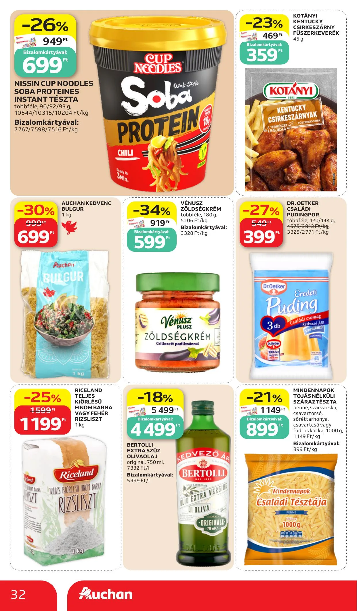 Auchan akciós újság Hipermarket 07.02–07.08 – 32. oldal