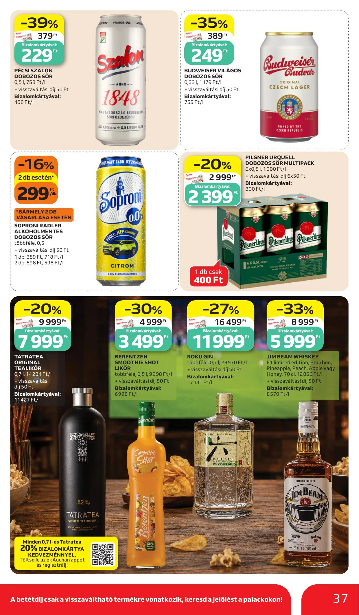 Auchan akciós újság Hipermarket 07.02–07.08 – 37. oldal