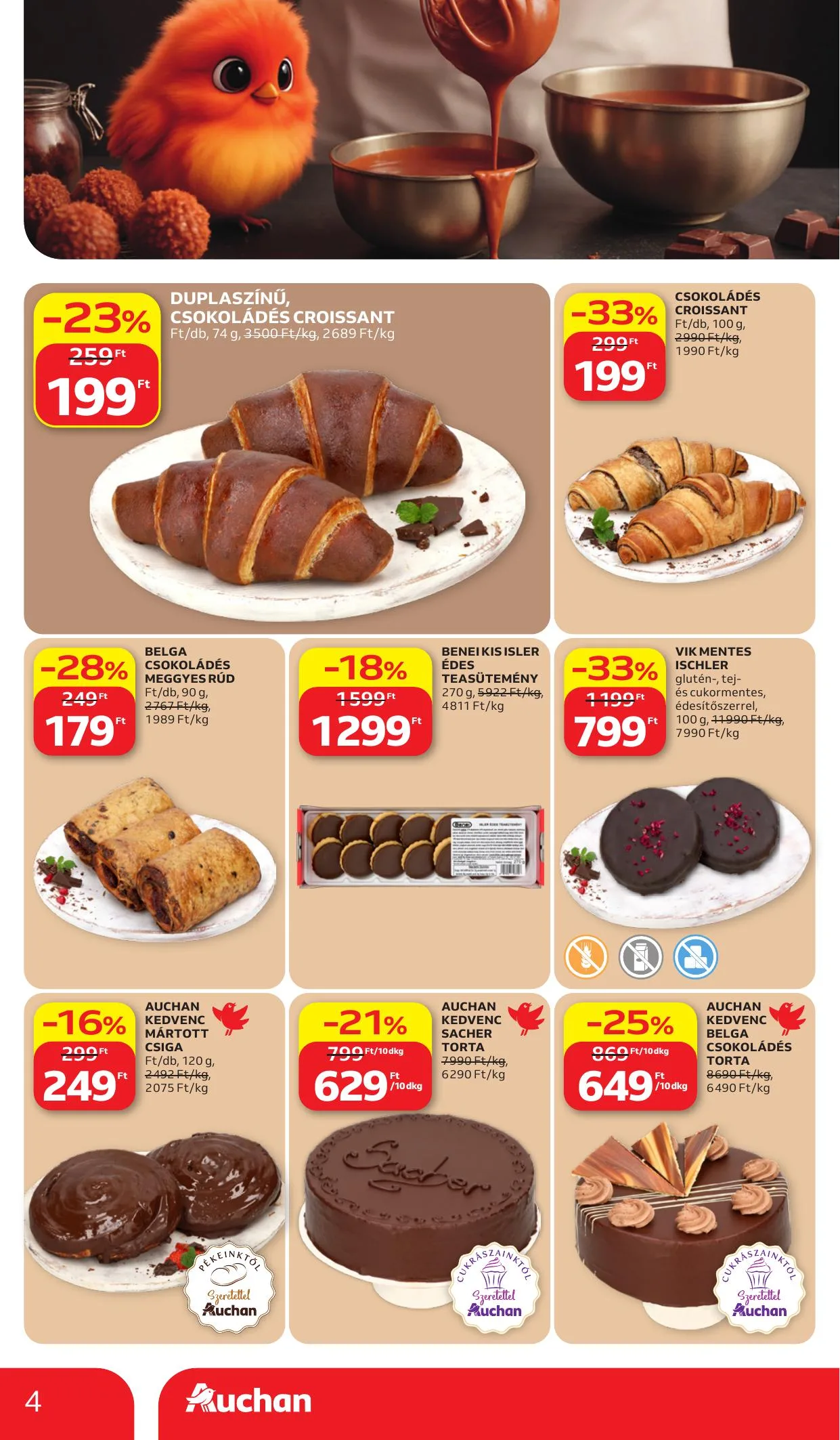 Auchan akciós újság Hipermarket 07.02–07.08 – 4. oldal