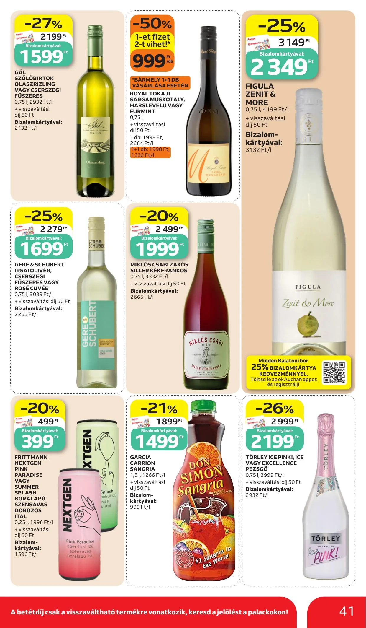 Auchan akciós újság Hipermarket 07.02–07.08 – 41. oldal