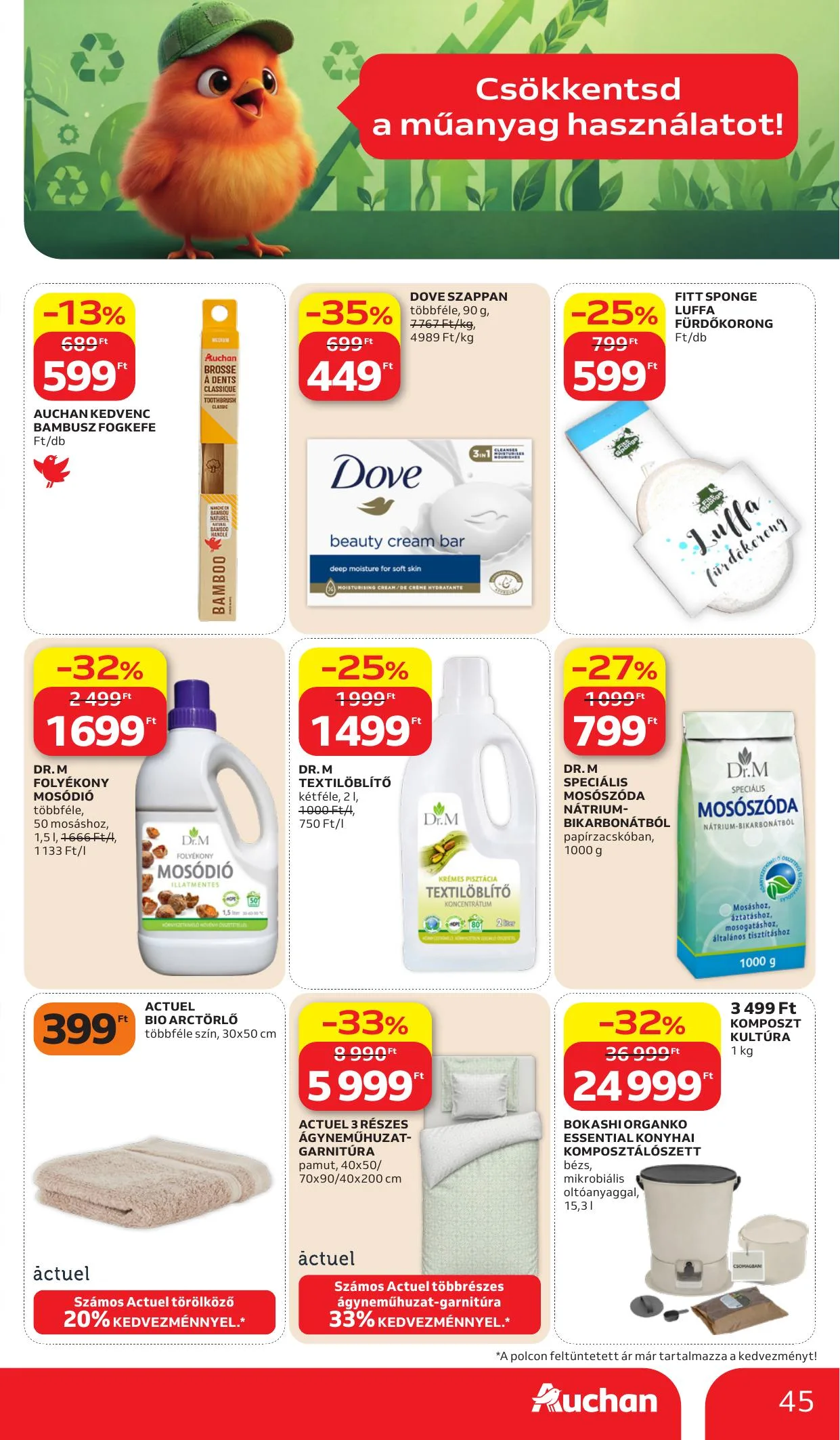 Auchan akciós újság Hipermarket 07.02–07.08 – 45. oldal