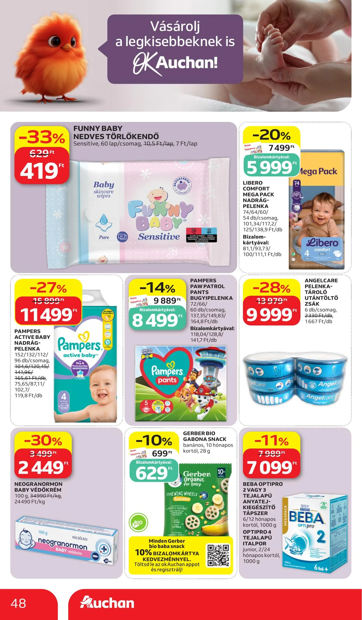 Auchan akciós újság Hipermarket 07.02–07.08 – 48. oldal