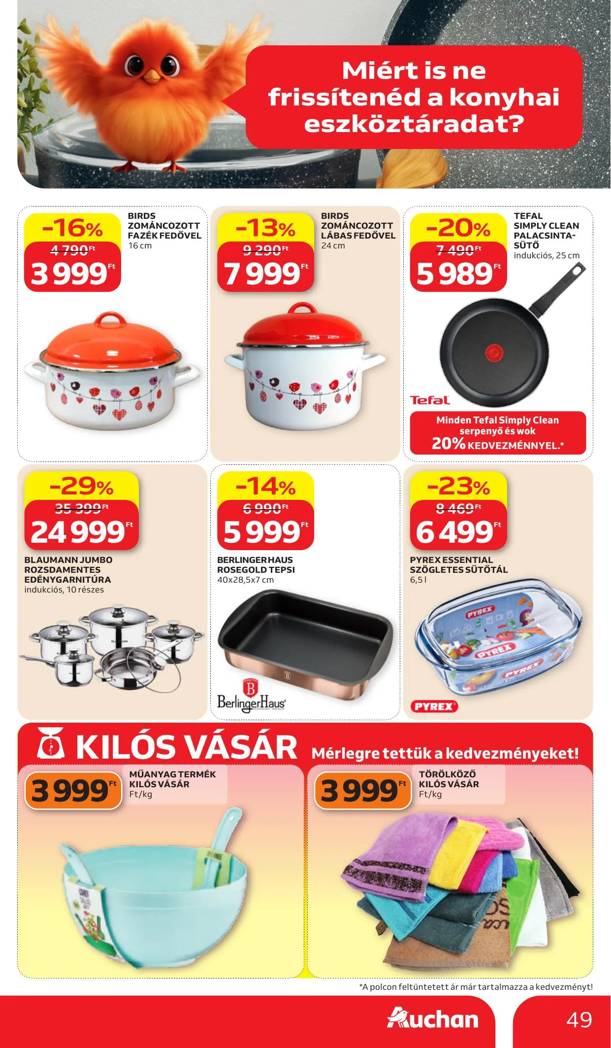 Auchan akciós újság Hipermarket 07.02–07.08 – 49. oldal