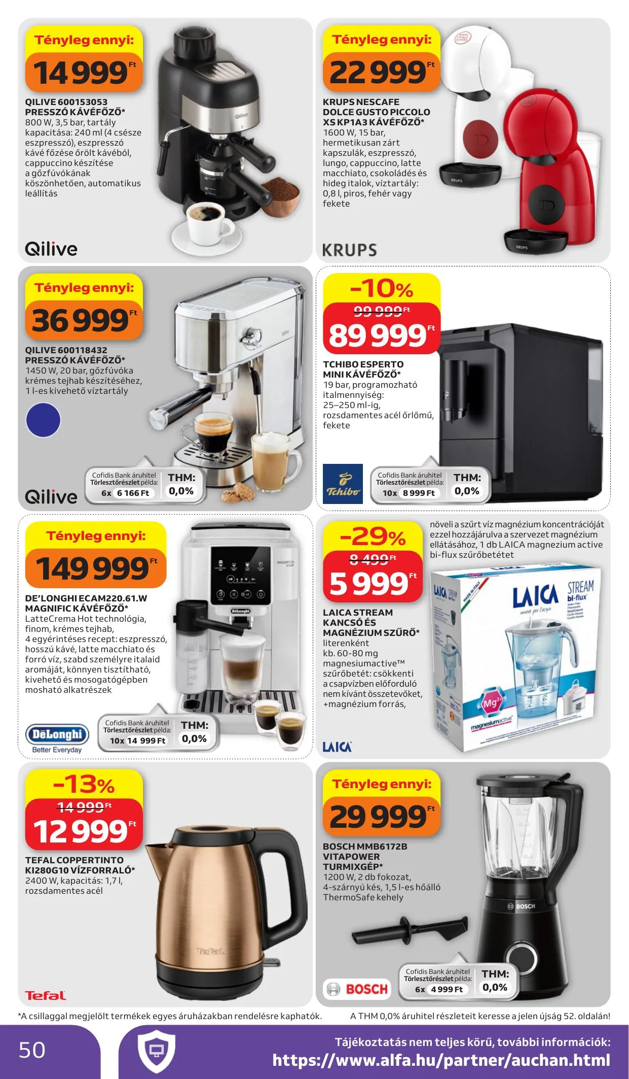 Auchan akciós újság Hipermarket 07.02–07.08 – 50. oldal