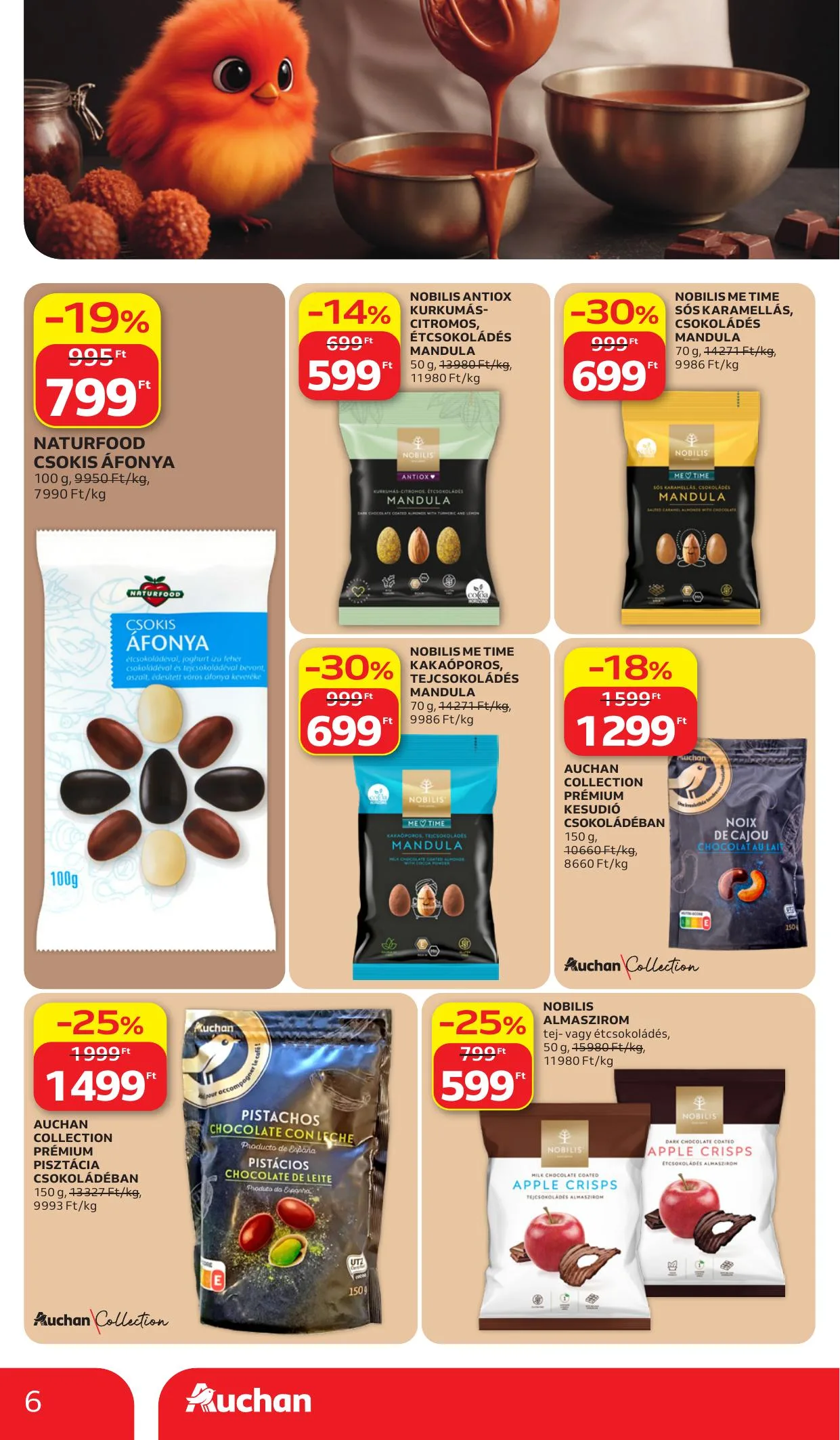 Auchan akciós újság Hipermarket 07.02–07.08 – 6. oldal