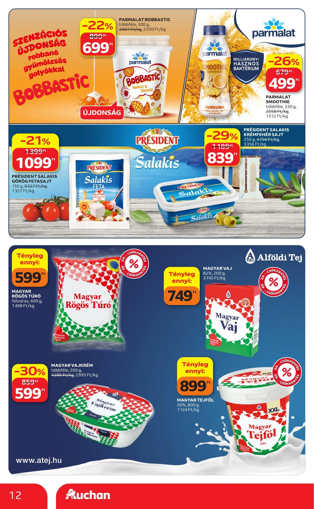 Auchan akciós újság Hipermarket 07.09–07.15 – 12. oldal