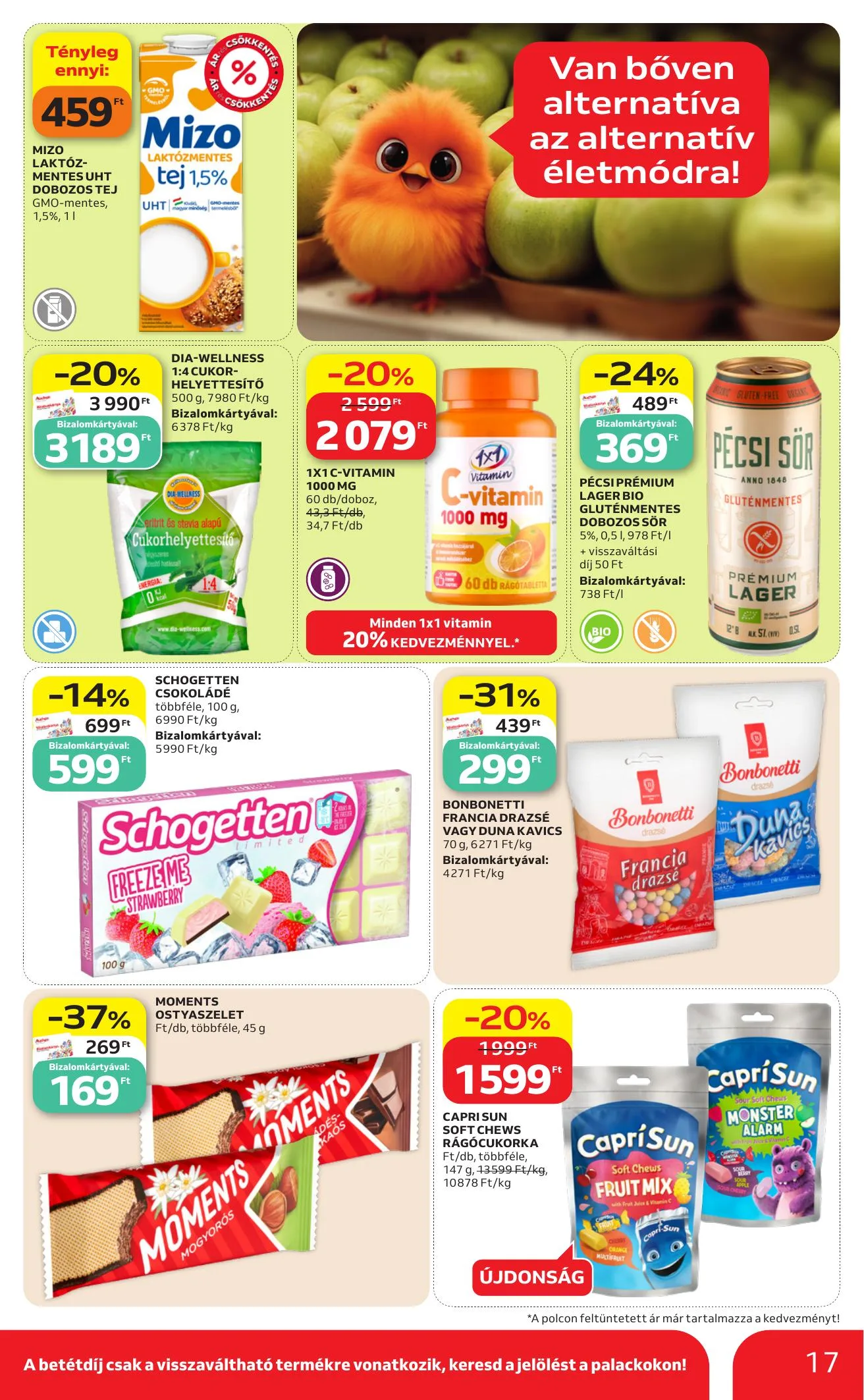Auchan akciós újság Hipermarket 07.09–07.15 – 17. oldal