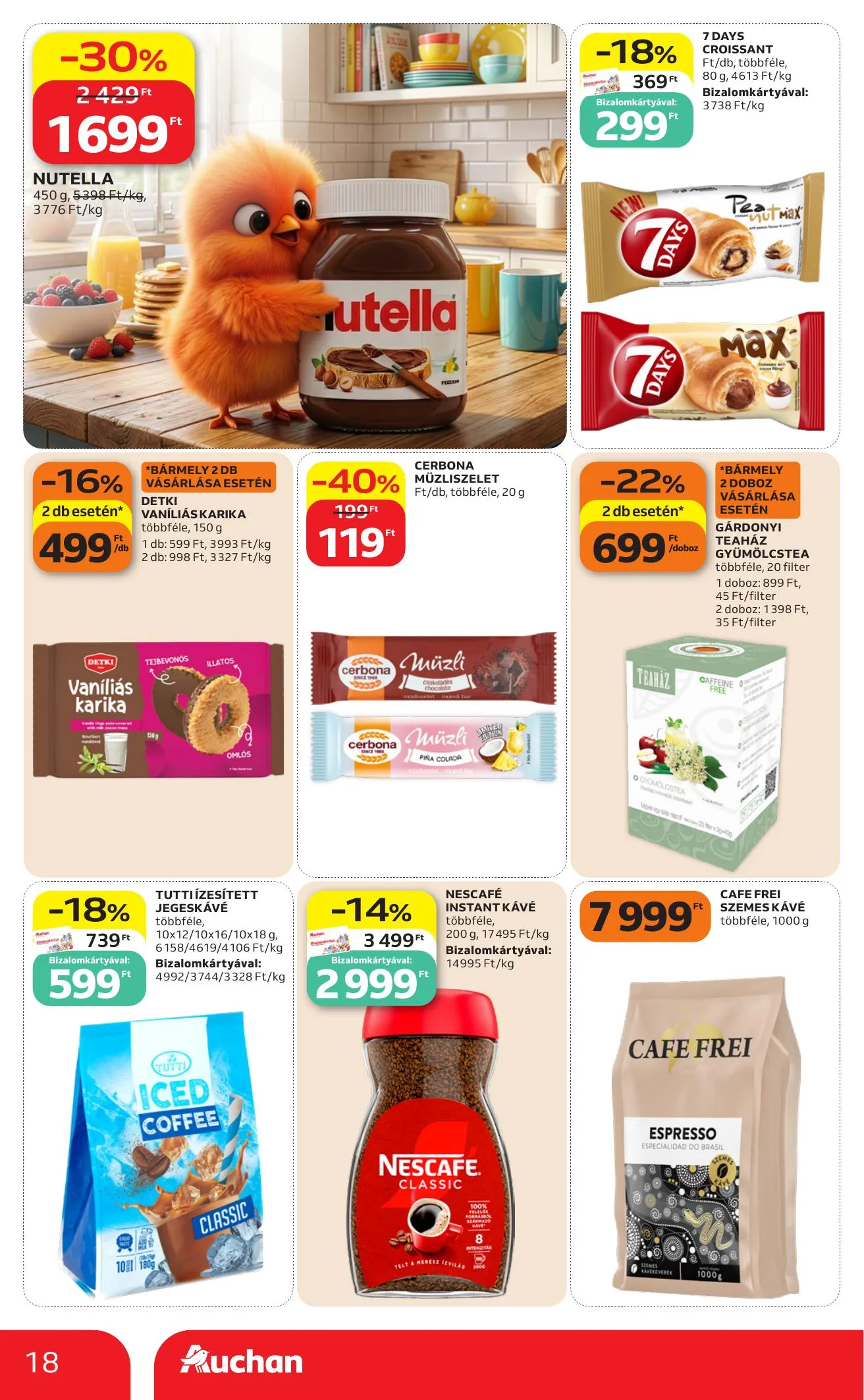 Auchan akciós újság Hipermarket 07.09–07.15 – 18. oldal