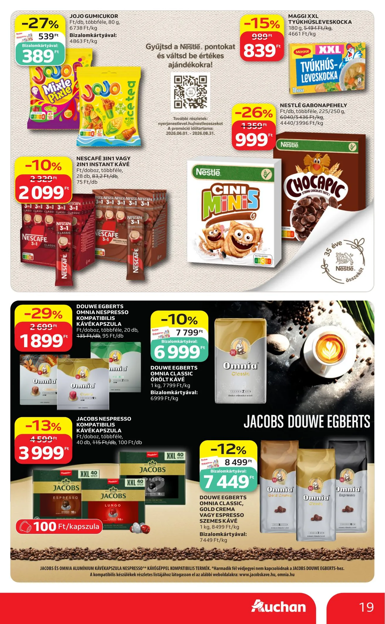 Auchan akciós újság Hipermarket 07.09–07.15 – 19. oldal