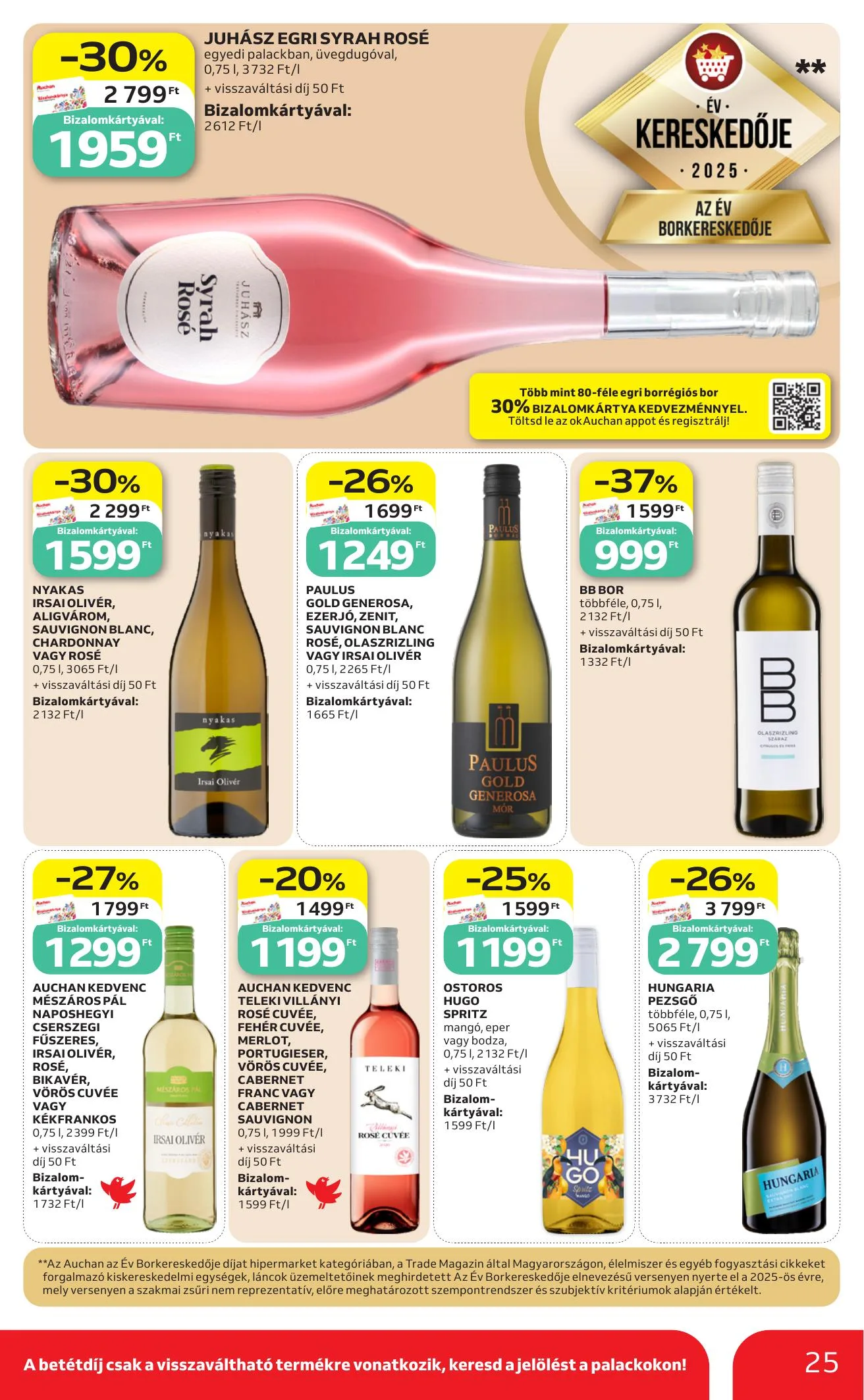 Auchan akciós újság Hipermarket 07.09–07.15 – 25. oldal