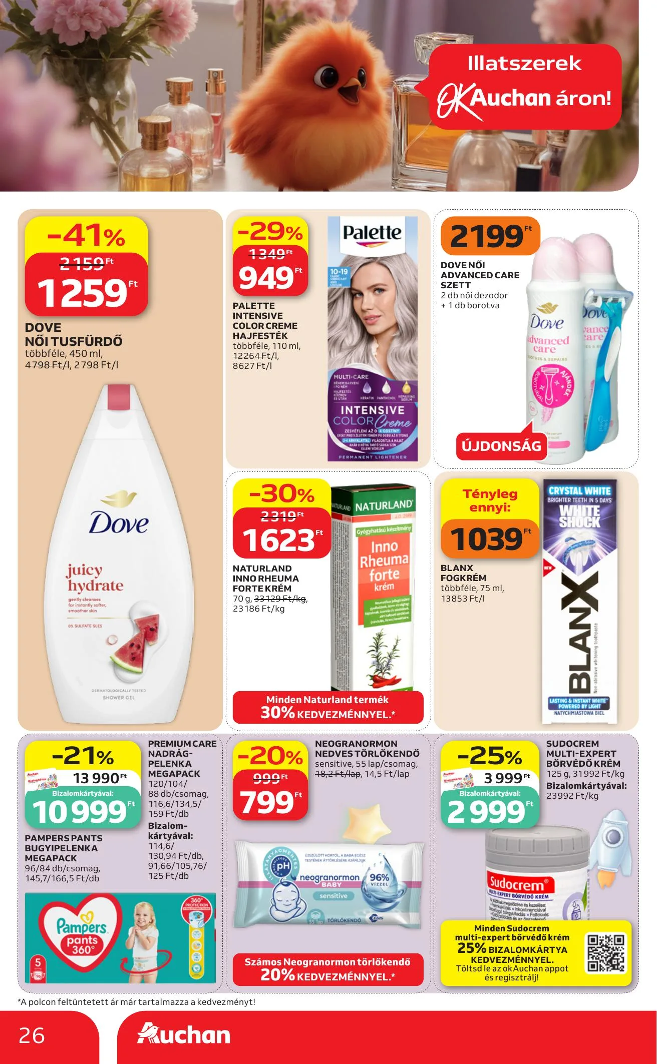 Auchan akciós újság Hipermarket 07.09–07.15 – 26. oldal