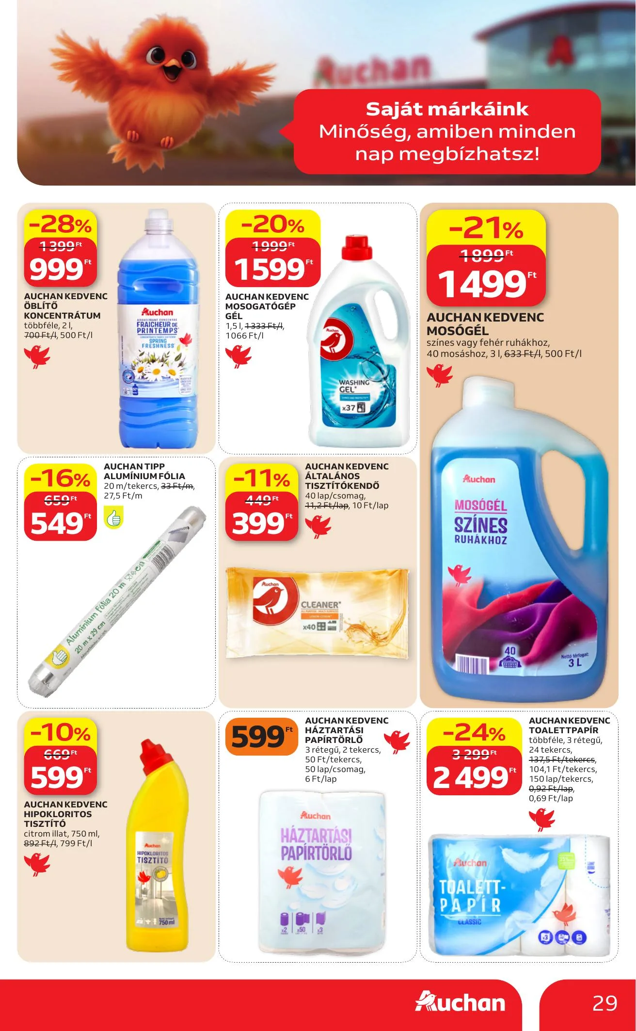 Auchan akciós újság Hipermarket 07.09–07.15 – 29. oldal