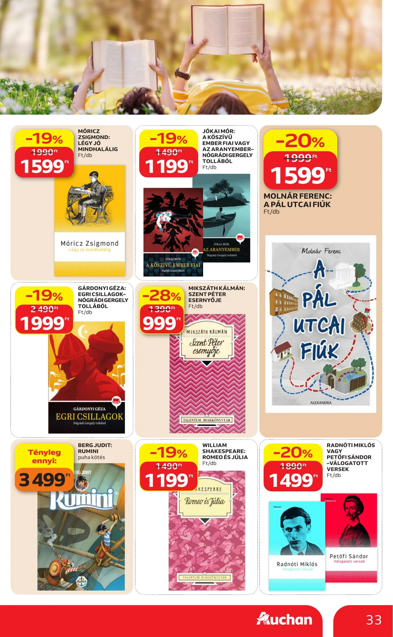 Auchan akciós újság Hipermarket 07.09–07.15 – 33. oldal