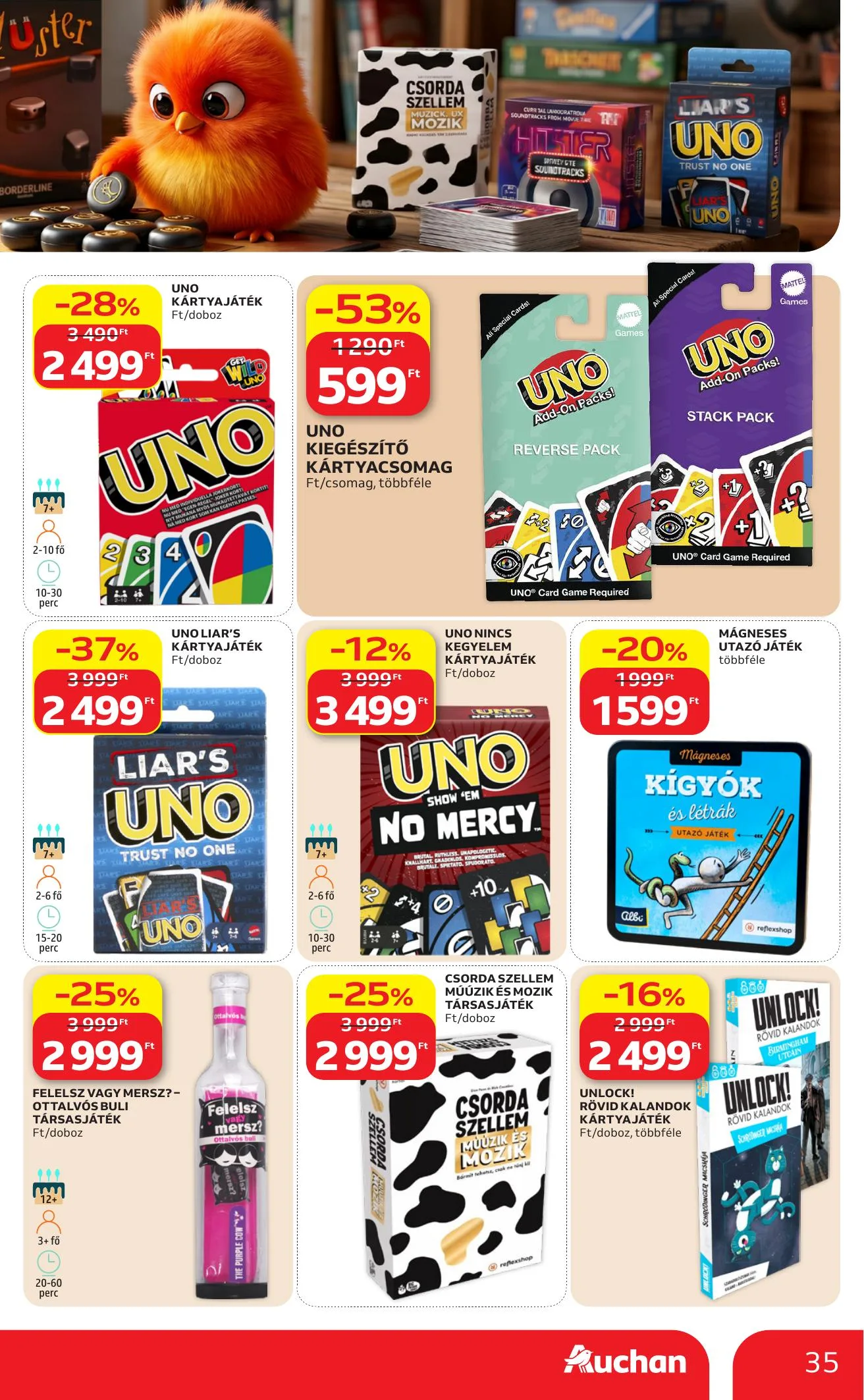 Auchan akciós újság Hipermarket 07.09–07.15 – 35. oldal