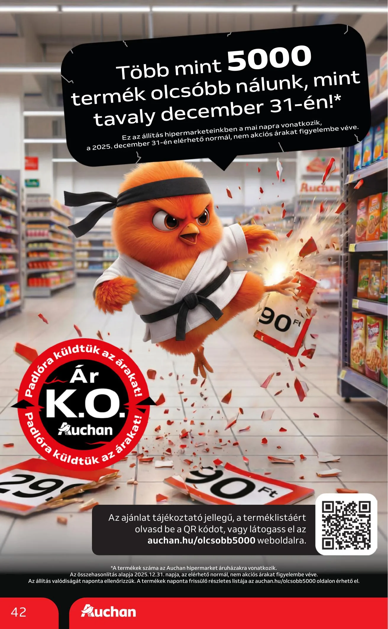 Auchan akciós újság Hipermarket 07.09–07.15 – 42. oldal