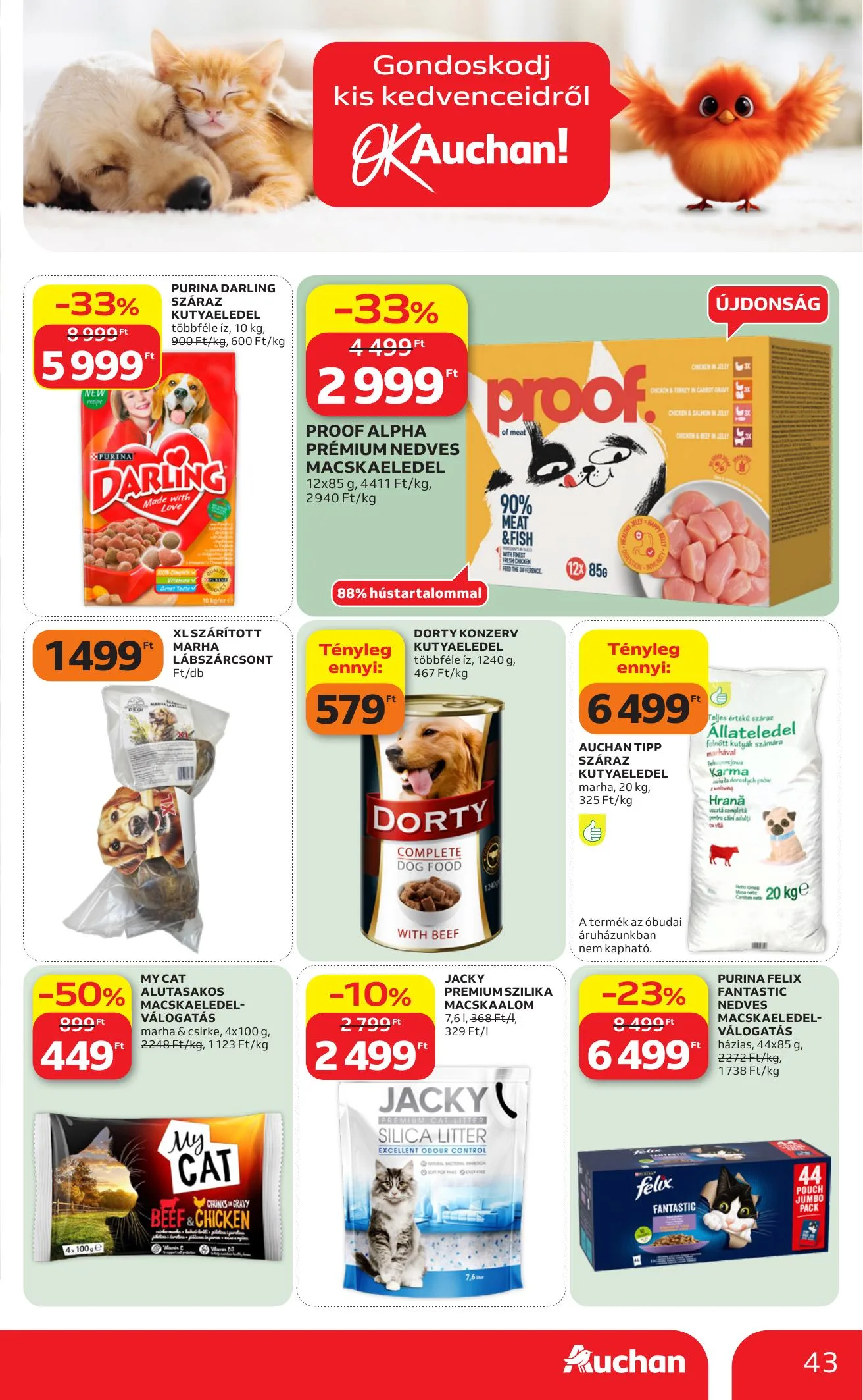 Auchan akciós újság Hipermarket 07.09–07.15 – 43. oldal