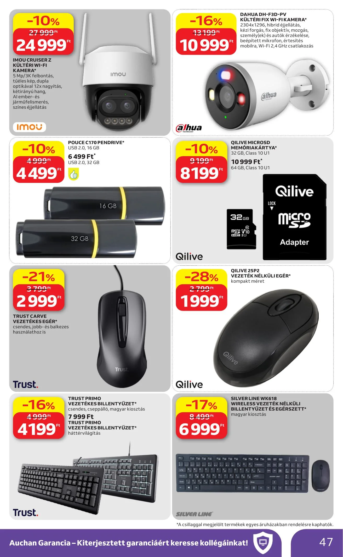 Auchan akciós újság Hipermarket 07.09–07.15 – 47. oldal
