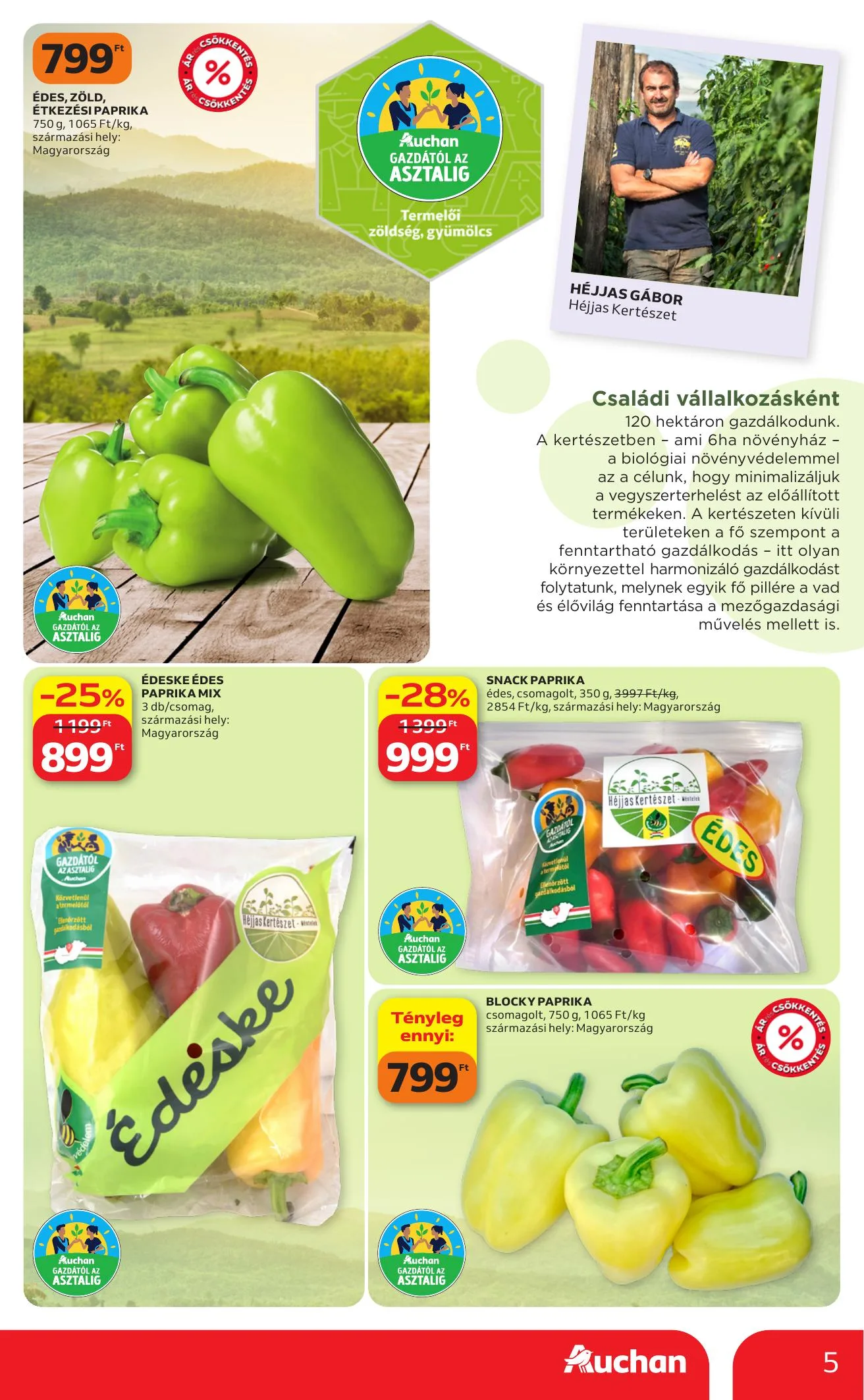 Auchan akciós újság Hipermarket 07.09–07.15 – 5. oldal