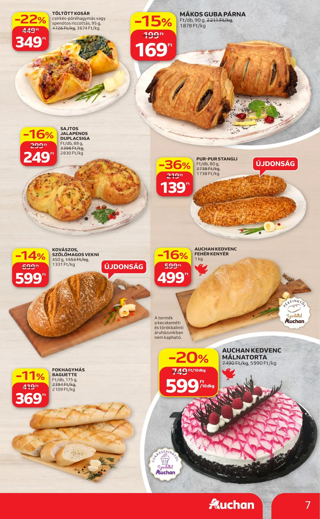 Auchan akciós újság Hipermarket 07.09–07.15 – 7. oldal
