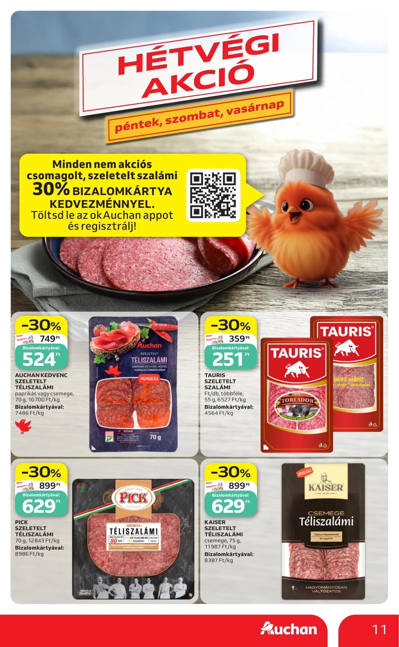 Auchan akciós újság Hipermarket 07.16–07.22 – 11. oldal