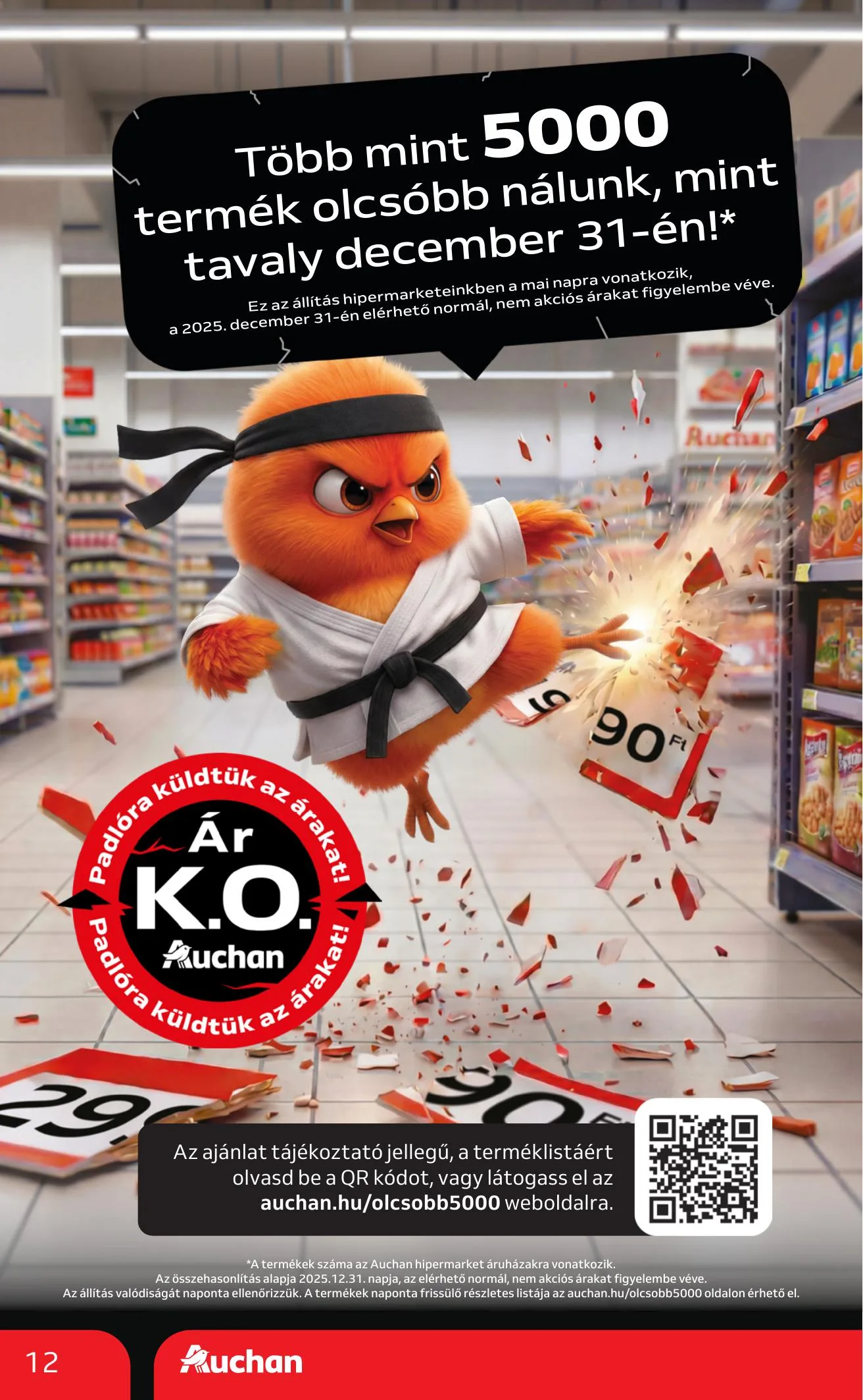 Auchan akciós újság Hipermarket 07.16–07.22 – 12. oldal