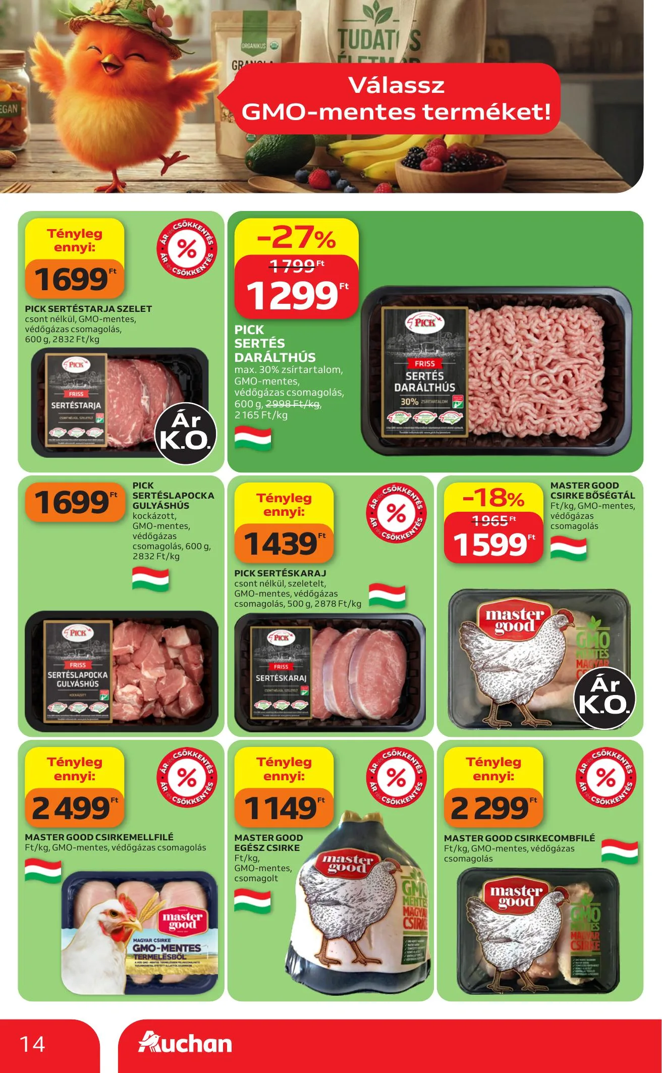 Auchan akciós újság Hipermarket 07.16–07.22 – 14. oldal