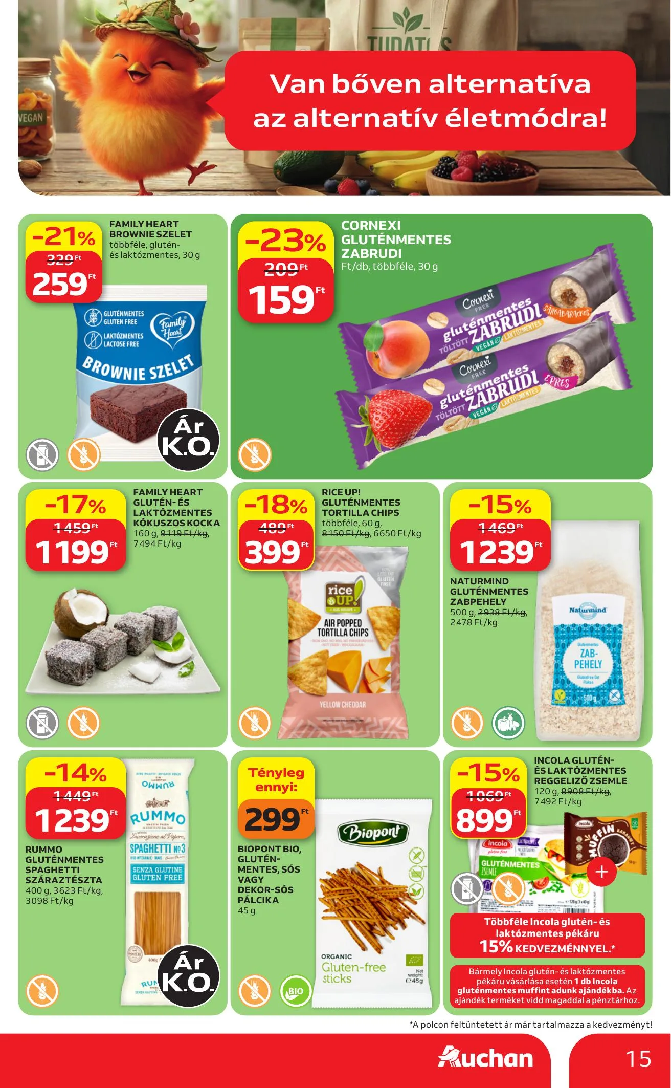 Auchan akciós újság Hipermarket 07.16–07.22 – 15. oldal