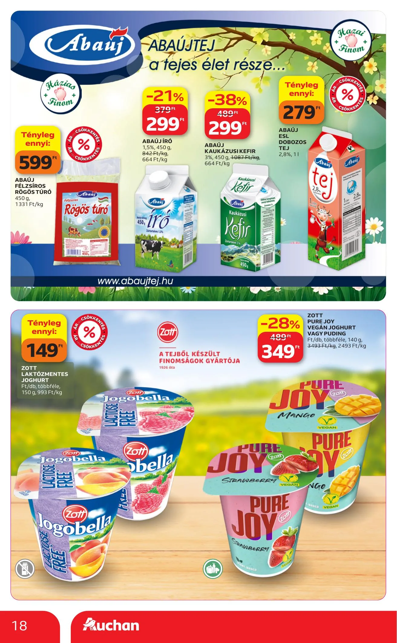 Auchan akciós újság Hipermarket 07.16–07.22 – 18. oldal