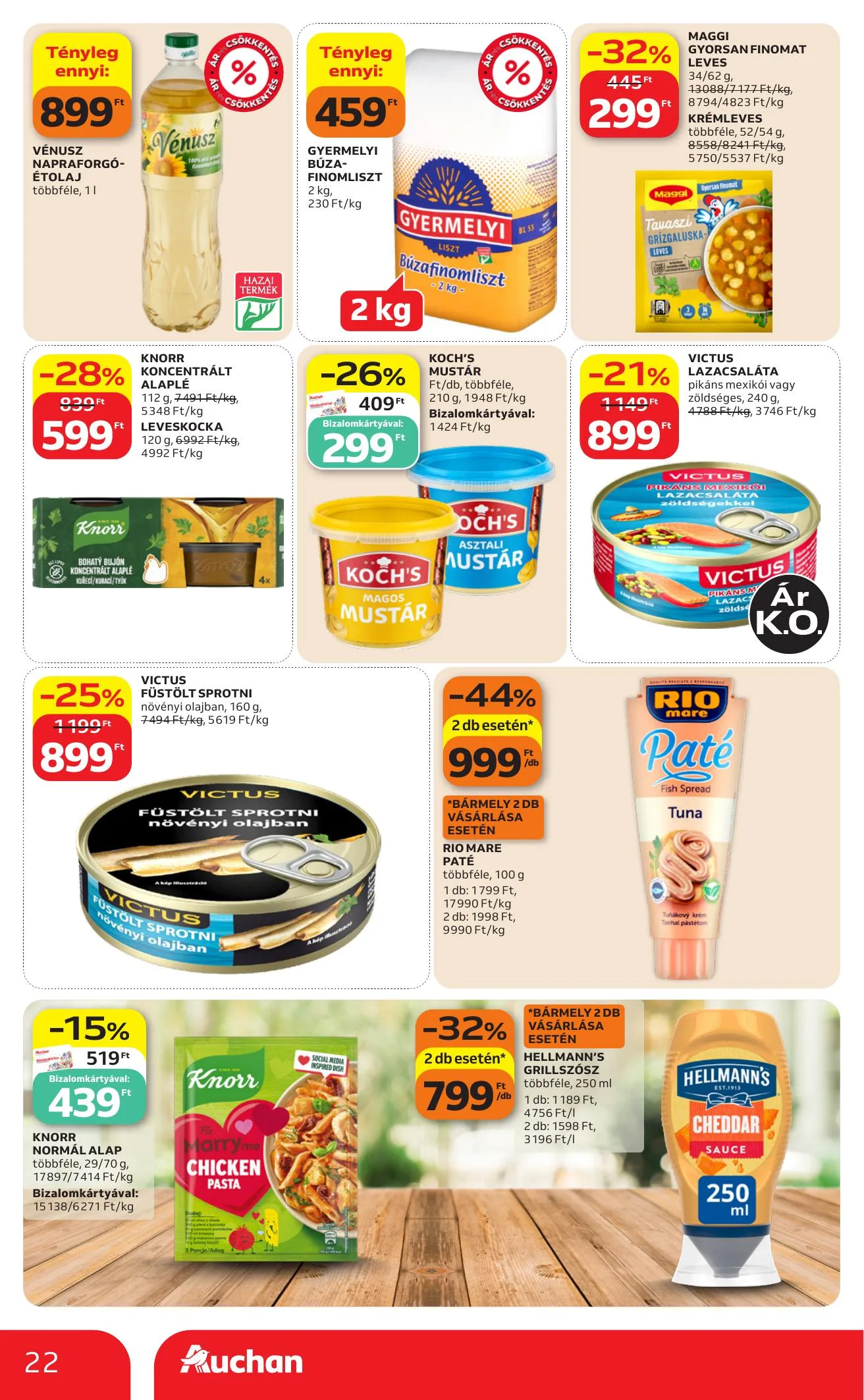 Auchan akciós újság Hipermarket 07.16–07.22 – 22. oldal