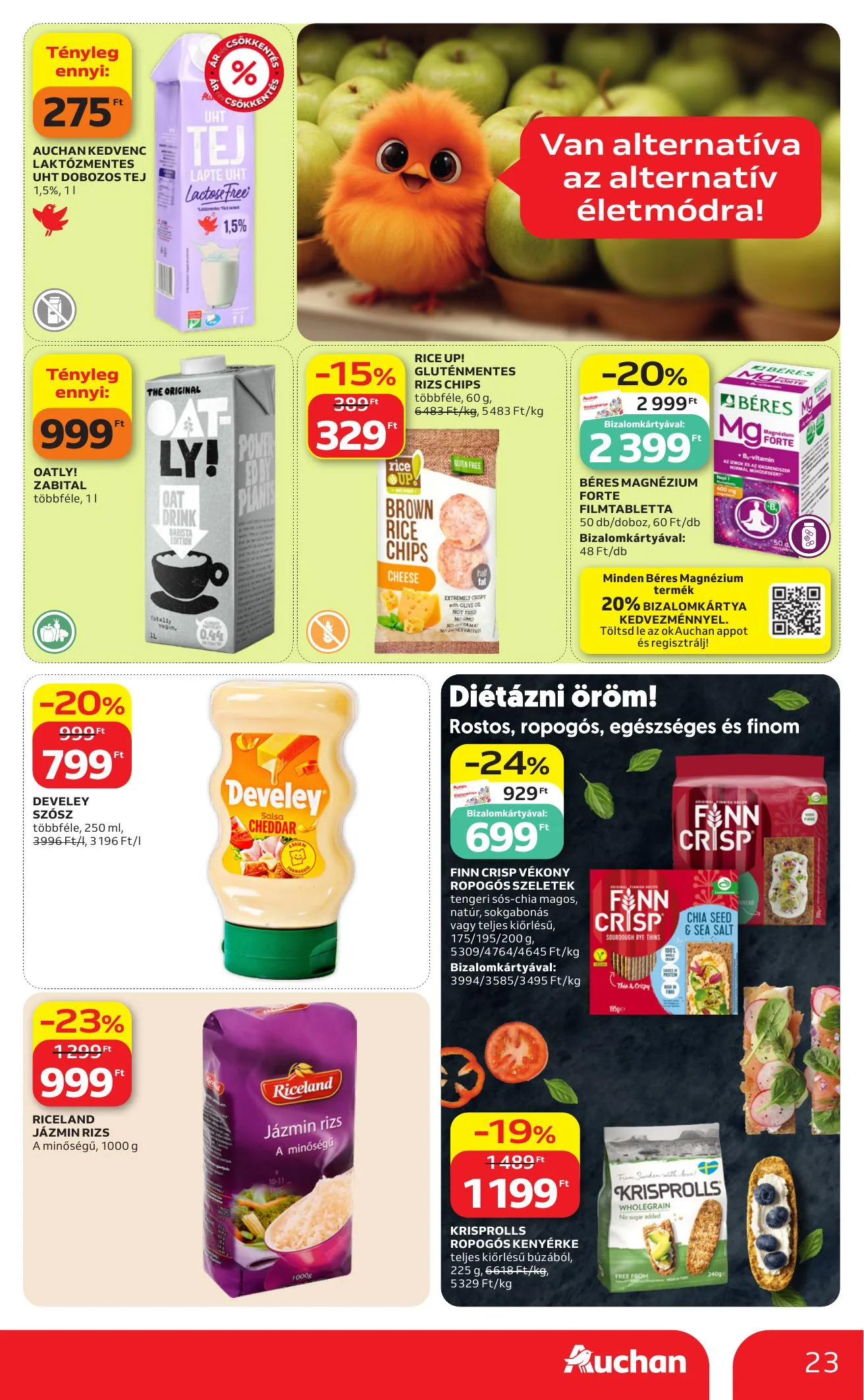 Auchan akciós újság Hipermarket 07.16–07.22 – 23. oldal