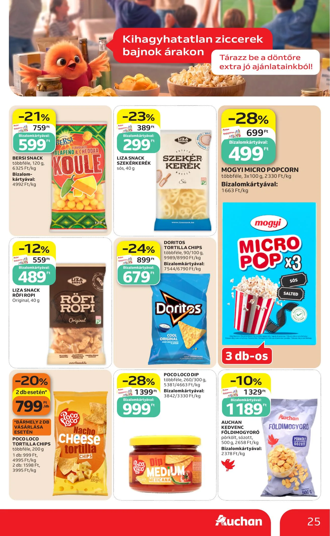 Auchan akciós újság Hipermarket 07.16–07.22 – 25. oldal