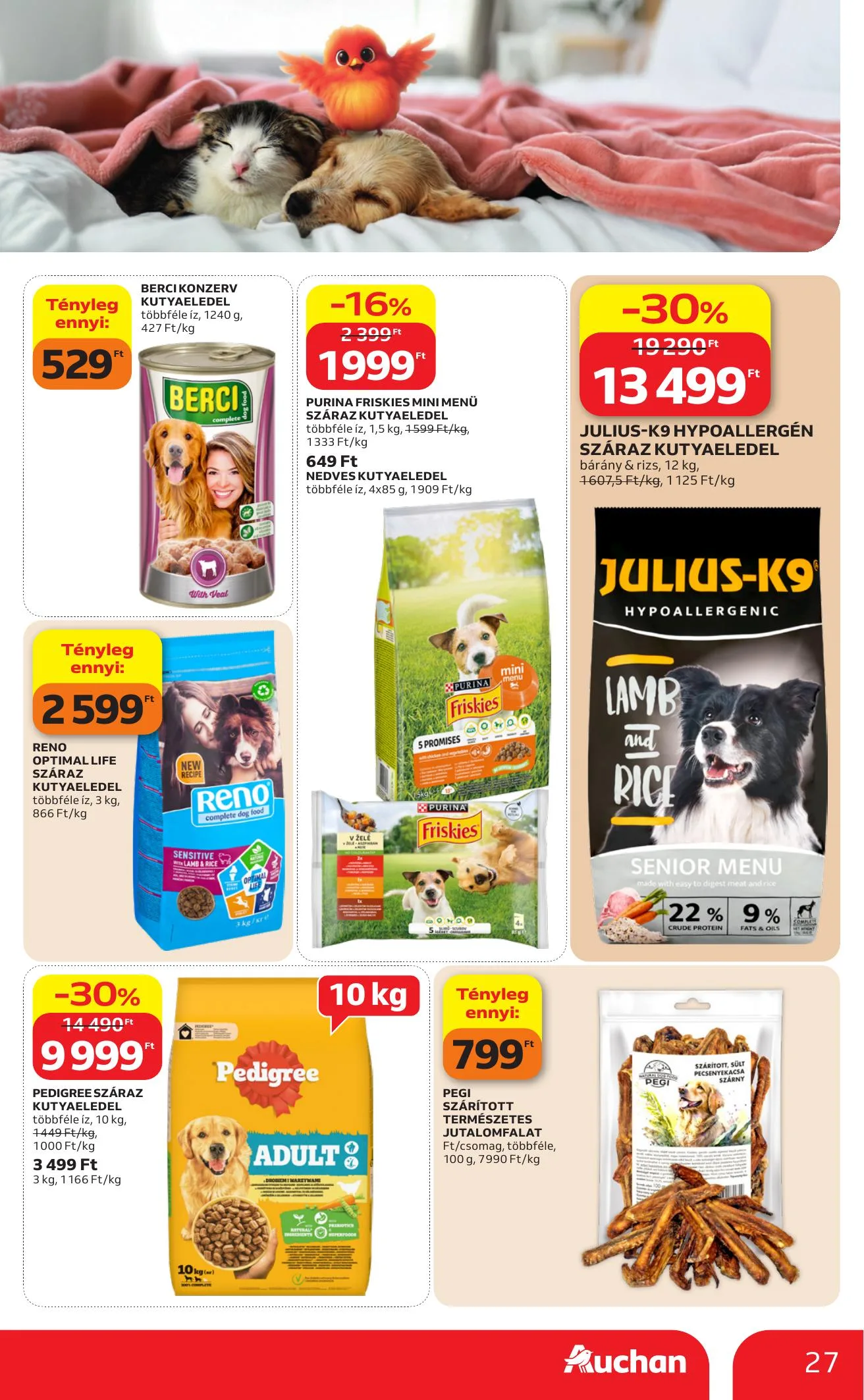 Auchan akciós újság Hipermarket 07.16–07.22 – 27. oldal
