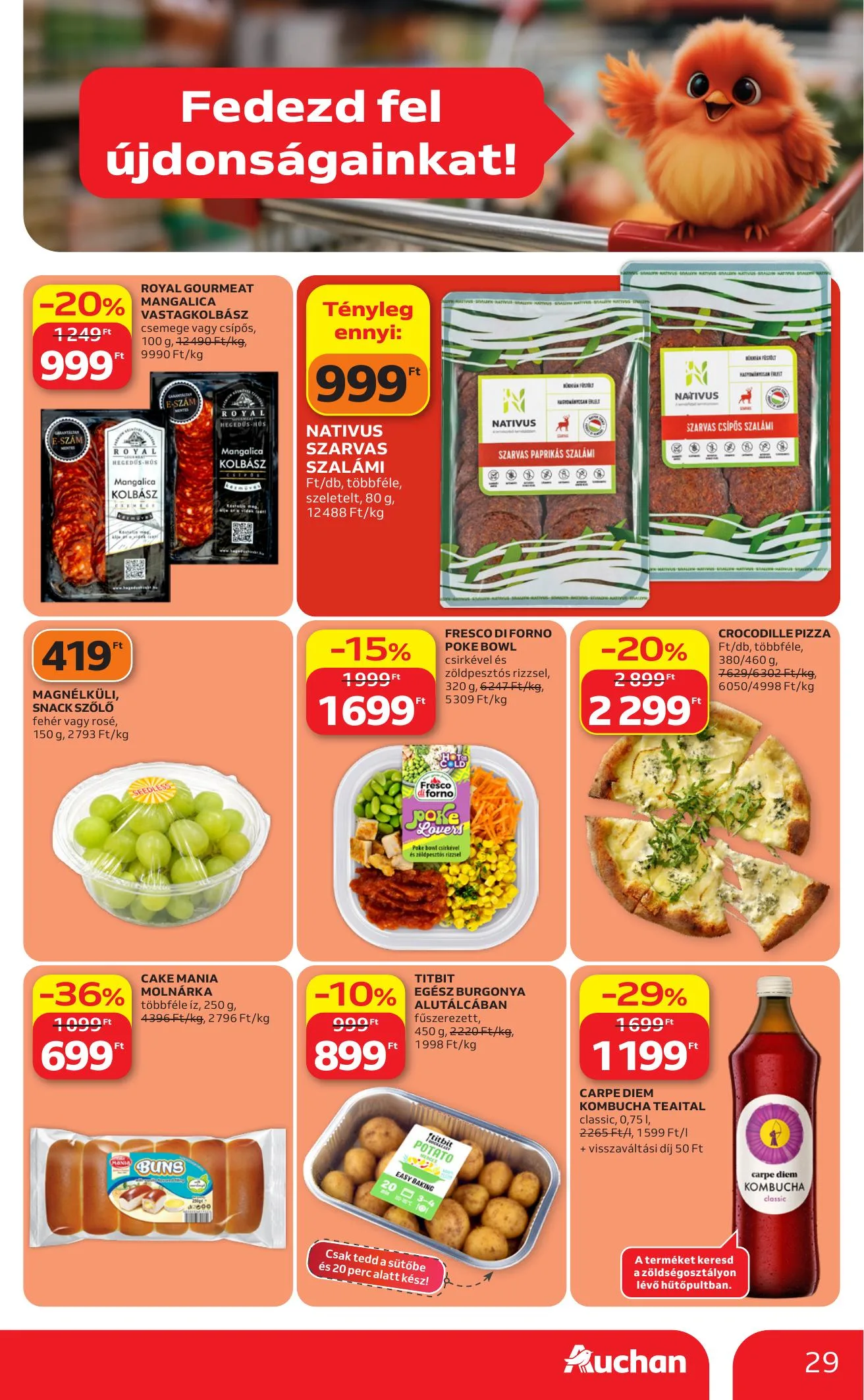 Auchan akciós újság Hipermarket 07.16–07.22 – 29. oldal